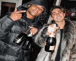 Roman Palumbo consuming alcohol